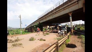 UNRA close off BusegaKyengera road [upl. by Cynera]