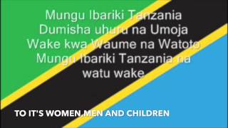 TANZANIA NATIONAL ANTHEMSwahili and English version [upl. by Nidak796]