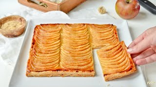 Recette Tarte fine aux pommes [upl. by Khalsa358]