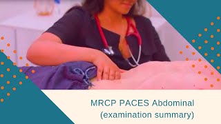 MRCP PACES Station 1  Abdominal [upl. by Delanie]