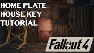 Fallout 4 Where To Find The HOME PLATE KEY Diamond City [upl. by Ridglea]