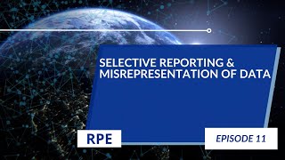 Selective Reporting amp Misrepresentation of Data  Episode 11  Research Ethics [upl. by Tiffie]