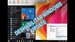 DESHABILITAR WINDOWS UPDATE WINDOWS 10  directivas de grupo local  servicios [upl. by Janina]