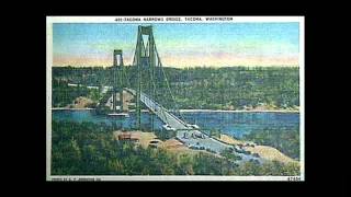 Tacoma Narrows Bridge quotGalloping Gertiequot 1940 [upl. by Naimaj]