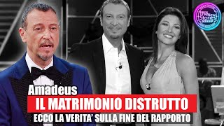 Amadeus il matrimonio distrutto ecco tutta la verità [upl. by Platto]