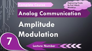 Amplitude Modulation Definition Basics Derivation Frequency Response amp Waveforms Explained [upl. by Baxy]