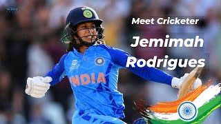 Meet Cricketer  Jemimah Rodrigues [upl. by Gnart]