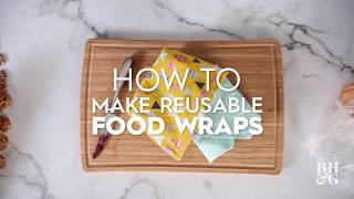 How to Make Your Own Reusable Snack Bags and Sandwich Wraps  Made by Me  Better Homes amp Gardens [upl. by Crosley807]