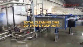 Barriquand Platular heat exchanger Cleaning [upl. by Ahidam]