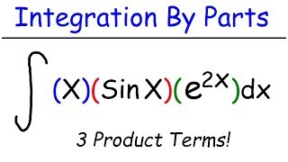 Calculus  Integration By Parts [upl. by Guidotti]