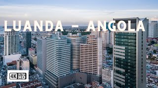 Luanda  Angola 4k ULTRA HD [upl. by Sothena996]