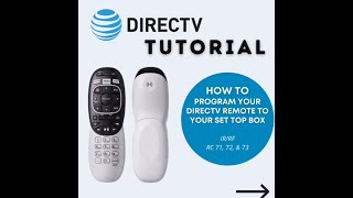 How to program your DIRECTV Remote to your Set Top Box [upl. by Stern857]