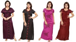 Long Nighties for Women  Female Nightgown Dresses 2021 [upl. by Arluene]