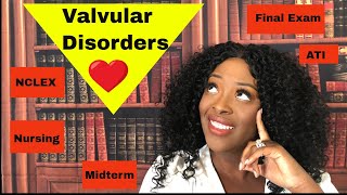 Cardiac Nursing Valve Disorders [upl. by Cattier432]