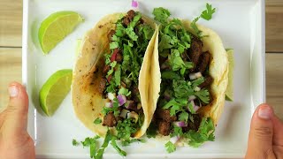 Carne Asada Mexican Street Tacos Recipe  MIND BLOWINGLY DELICIOUS [upl. by Frieda]