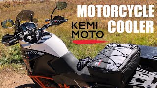 KEMIMOTO Motorcycle Cooler Tail Bag Tested [upl. by Arahset115]