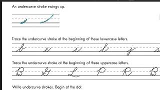 Basic Beginning Cursive [upl. by Alene900]