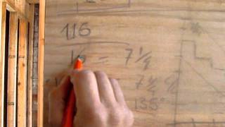 como hacer escaleras de madera 1CALCULO [upl. by Scandura]