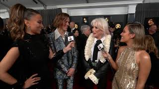 Tanya Tucker and Brandi Carlile Carpet Interview  2020 GRAMMYs [upl. by Tartaglia]