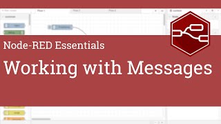 Working with Messages  NodeRED Essentials [upl. by Torin]