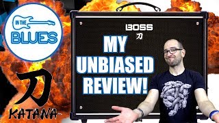 Boss Katana 100 Guitar Amplifier In Depth amp Honest Review [upl. by Burta]