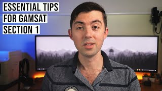 Must have tips for mastering GAMSAT Section 1 [upl. by Norraa]